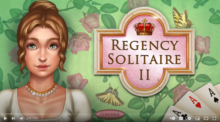 Regency Solitaire II Demo Review (Plus History Lesson!)