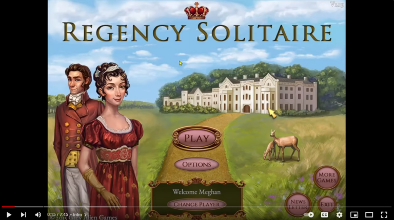 Regency Solitaire Review & History of Solitaire